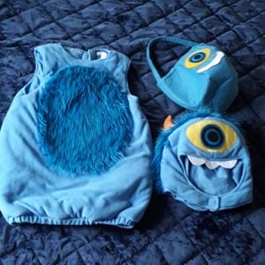 Pottery Barn Kids Blue Monster Costume